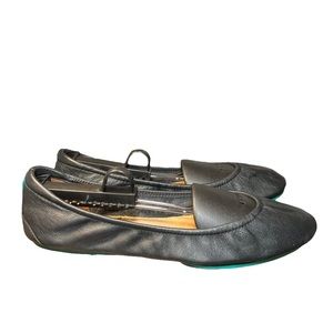 Black Tieks Flats, Sz 11